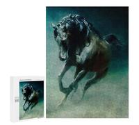 Puzzles pour Adolescents The Stallion Puzzles pour Adultes, Jeu Manuel, Course De Vitesse, Activités Amusantes À La Maison, 500 PCS