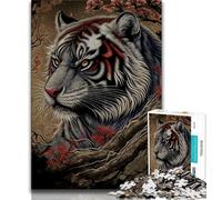 Puzzles pour Adolescents Tiger Art 1000 pièces, Jeux éducatifs, décoration d'intérieur, Convient pour la décoration de Bureau (Taille 38x26cm)