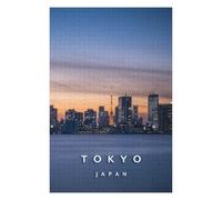 Puzzles pour Adolescents Tokyo Skyline Puzzles pour Adultes, Jouets, Décoration Murale, Cadeaux Et Idées Cadeaux Uniques pour Anniversaires 75x50cm/1000pcs