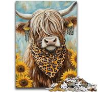 Puzzles pour Adolescents Tournesol Yak, 1 000 pièces, Jeu Stimulant, idéal comme Cadeau pour Toute la Famille (38x26cm)