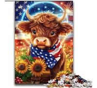 Puzzles pour Adolescents Tournesol Yak Convient aux Personnes de 14 Ans et Plus Jeu éducatif Jouet de défi Cadeau pour Les Anniversaires 70x100cm