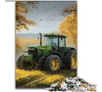 Puzzles pour Adolescents Tracteur, adaptés aux Personnes de 14 Ans et Plus, Jeux éducatifs, Cadeaux du Père Noël Secret (Taille 50x75cm)