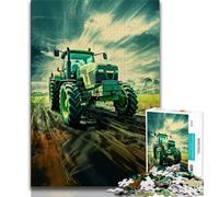 Puzzles pour Adolescents tracteurs 1 000 pièces Anti-Stress Difficile décoration d'intérieur Jouets 38x26cm