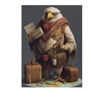 Puzzles pour Adolescents Travel Guide Eagle Puzzles pour Adultes - Jouets Anti-Stress - Décoration Parfaite - Cadeaux d'anniversaire Uniques 52x38cm/1000pcs