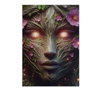 Puzzles pour Adolescents Tree Spirit Face Jeux De Puzzle en Famille Découpe De Précision Cadeaux Uniques pour Anniversaire Et Noël