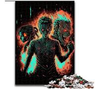 Puzzles pour Adolescents Trio de Diables, adaptés aux Personnes de 14 Ans et Plus, Jeux éducatifs, Cadeaux du Père Noël Secret (Taille 26x38cm)