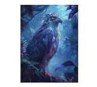 Puzzles pour Adolescents Tropical Majestic Eagle Puzzles pour Adultes, Jeu De Réflexion, Décoration Intérieure, pour Toute La Famille 52x38cm/1000pcs