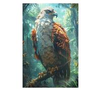 Puzzles pour Adolescents Tropical Rain Forest Eagle Puzzles pour Adolescents, Jouets Anti-Stress, Décoration Murale, Cadeau d'anniversaire, Cadeaux, 75x50cm/1000pcs