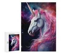 Puzzles pour Adolescents Unicorn in Space and Stars Puzzles pour Adolescents - Décoration Murale - Cadeau Unique pour Anniversaire Et Noël