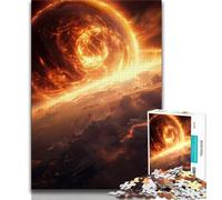 Puzzles pour Adolescents, Univers Fantastique, Paysage, Aide Le Cerveau à exercer, Jouets addictifs pour cultiver la Patience, Cadeau d'anniversaire (38x26cm)