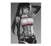 Puzzles pour Adolescents Vampire Anime Girl Waifu Puzzle Adulte, Jeu Familial, Difficile, Cadeau d'anniversaire, Cadeaux, 52x38cm/1000pcs