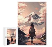 Puzzles pour Adolescents Vision of Fujiyama Puzzles pour Adultes, Jouets Anti-Stress, Difficile, Cadeau d'anniversaire, Cadeaux, 1000 PCS