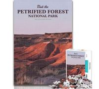 Puzzles pour Adolescents Visitez la forêt pétrifiée Puzzle 1000 pièces pour Adultes et Adolescents, Cadeau d'anniversaire, Cadeaux pour et 14 Ans 26x38cm