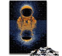 Puzzles pour Adolescents Voie lactée, Univers et Galaxie, 1 000 pièces, Jouets de Divertissement Familial avec Affiche et fiche de Questions-réponses (50x75cm)