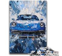 Puzzles pour Adolescents, Voiture de Sport, Peinture à l'huile, adapté aux Personnes de 14 Ans et Plus, Jeu éducatif, défi, Jouet, Cadeau pour Les Anniversaires, 50x75cm