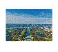Puzzles pour Adolescents Washington DC Memorial Puzzles pour Adultes : des Jouets À Monter Soi-même, Amusants Et Originaux, Parfaits pour Un Anniversaire Ou Noël