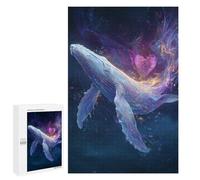 Puzzles pour Adolescents Whale Heart Fantasy Casse-tête pour Adolescents : Analyse Et Logique, Difficile Et Stimulant, Idéal comme Cadeau 1000 PCS