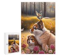 Puzzles pour Adolescents Whimsical Forest Friends Casse-têtes pour Adolescents - Jeu De Réflexion - Améliore La Mémoire - Cadeaux De Noël Et d'anniversaire