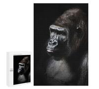 Puzzles pour Adolescents Wild Gorilla Face Poster Casse-têtes pour Adolescents - Jeu De Réflexion - Améliore La Mémoire - Cadeaux De Noël Et d'anniversaire