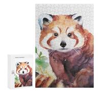 Puzzles pour Adolescents Wild Red Panda Puzzles pour Adultes Jeu Manuel Cadeau d'anniversaire Cadeau d'anniversaire, Cadeaux, 300 PCS