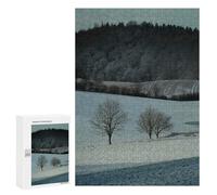 Puzzles pour Adolescents Winter Landscape Puzzles pour Adolescents - Décoration Murale - Cadeau Unique pour Anniversaire Et Noël