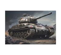 Puzzles pour Adolescents World War 2 Tank Puzzle pour Adultes - Jeu Manuel - Découpe De Précision - Idéal pour Un Anniversaire Ou Noël 1000pcs(75x50cm)
