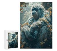 Puzzles pour Adolescents Yeti in The Forest Puzzle Adulte - Décoration Murale - Découpe De Précision pour Les Gamers 300 PCS