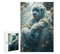 Puzzles pour Adolescents Yeti in The Forest Puzzles pour Adultes, Jouets Anti-Stress, Difficile, Cadeau d'anniversaire, Cadeaux, 1000 PCS