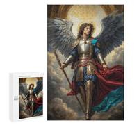 Puzzles pour Adolescents1000 PCS Archangel of The Infinite Light Puzzles pour Adultes Jeu Manuel Améliore La Mémoire Cadeaux d'anniversaire Uniques 1000 PCS