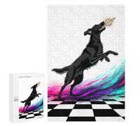 Puzzles pour Adolescents1000 PCS Dog Catching Planet Puzzles pour Adultes Jeu Manuel Améliore La Mémoire Cadeaux d'anniversaire Uniques 1000 PCS