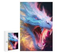 Puzzles pour Adolescents1000 PCS Dragons Quest Puzzles pour Adultes Jeu Manuel Améliore La Mémoire Cadeaux d'anniversaire Uniques 1000 PCS
