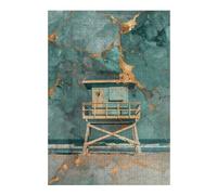 Puzzles pour Adolescents1000pcs(38x26cm) Marbel Lifeguard Stand Puzzles pour Adultes Jeu Familial Découpe De Précision Stimule Le Cerveau 1000pcs(38x26cm)