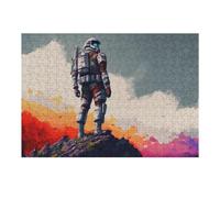 Puzzles pour Adolescents1000pcs(38x26cm) Where The Heck Am I Puzzles pour Adultes Jeu Familial Cadeaux pour Femmes Aide À Stimuler Le Cerveau 1000pcs(38x26cm)