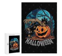 Puzzles pour Adolescents300 PCS 70 Halloween Pumpkin 70 Puzzles pour Adultes Jeu Manuel Améliore La Mémoire Cadeaux d'anniversaire Uniques 300 PCS