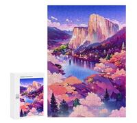 Puzzles pour Adolescents300 PCS Enchanted Mountain Landscape Puzzles pour Adultes, Jeux Amusants Et Anti-Stress, À Offrir en Cadeau À Toute La Famille 300 PCS