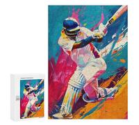 Puzzles pour Adolescents300 PCS Modern Cricket Puzzles pour Adultes Jeu Manuel Améliore La Mémoire Cadeaux d'anniversaire Uniques 300 PCS