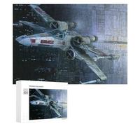 Puzzles pour Adolescents300 PCS X-Wing Fighter A Galactic Hero's Craft Puzzles pour Adultes, Jeux Amusants Et Anti-Stress, À Offrir en Cadeau À Toute La Famille 300 PCS
