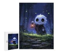 Puzzles pour Adolescents500 PCS Cute Spirit in Enchanted Forest Puzzles pour Adultes Jeu Manuel Améliore La Mémoire Cadeaux d'anniversaire Uniques 500 PCS