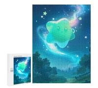 Puzzles pour Adolescents500 PCS Cute Star in Polar Lights Puzzles pour Adultes Jeu Manuel Améliore La Mémoire Cadeaux d'anniversaire Uniques 500 PCS