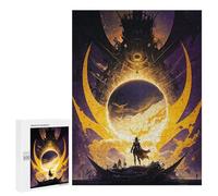 Puzzles pour Adolescents500 PCS Eclipse of The Unknown Puzzles pour Adultes, Jeux Amusants Et Anti-Stress, À Offrir en Cadeau À Toute La Famille 500 PCS