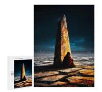 Puzzles pour Adolescents500 PCS The Last Pillar of Light - The One Who Stayed Behind Puzzles pour Adultes Jeu Manuel Améliore La Mémoire Cadeaux d'anniversaire Uniques 500 PCS