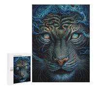 Puzzles pour Adolescents500 PCS Tiger Magical World Puzzles pour Adultes Jeux Relaxants Décoration Murale Cadeaux d'anniversaire Uniques 500 PCS