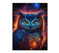 Puzzles pour Adolescents52x38cm/1000pcs Magical Owl Artwork -2 Casse-têtes pour Adultes - Jeu De Réflexion - Défi Difficile pour Anniversaire, Noël 52x38cm/1000pcs