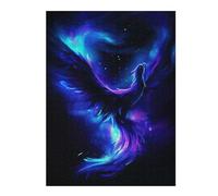 Puzzles pour Adolescents52x38cm/1000pcs Phoenix Neon Animal Puzzles pour Adultes, Jouets Anti-Stress pour Améliorer La Mémoire, Cadeau d'anniversaire Ou De Noël 52x38cm/1000pcs