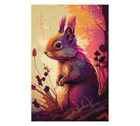 Puzzles pour Adolescents75x50cm/1000pcs Autumnal Squirrel Serenity Casse-têtes pour Adultes - Jeu De Réflexion - Défi Difficile pour Anniversaire, Noël 75x50cm/1000pcs