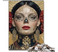 Puzzles pour Ados 1000 pièces Crânes mexicains pour Filles, entraînez Votre Cerveau et Vos Mains Cadeaux d'anniversaire et Cadeaux Uniques pour Les 14 Ans et Plus (Taille 50x75cm)