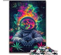 Puzzles pour Adultes 1 000 astronautes psychédéliques, Anti-Stress, défi Difficile, Cadeaux du Père Noël Secret pour Les 14 Ans et Plus (Taille 26x38cm)