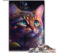 Puzzles pour Adultes : 1 000 Chats fantastiques impossibles, stimulants et divertissants, activité familiale (Taille : 38 x 26 cm)
