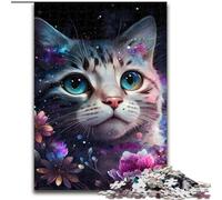 Puzzles pour Adultes : 1 000 Chats fantastiques impossibles, stimulants et divertissants, activité familiale (Taille : 38 x 26 cm)