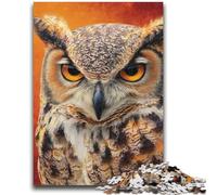Puzzles pour Adultes 1 000 Chouettes fantastiques, Jeu Familial Anti-Stress, défi Difficile, adapté aux Couples (50x75cm)